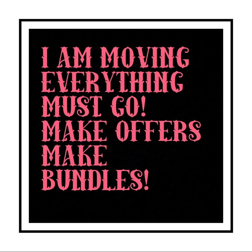 I’m Moving! Make me offers!